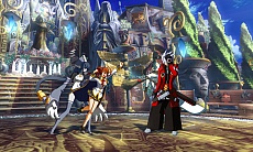 画像集#021のサムネイル/AC版「BLAZBLUE CHRONOPHANTASMA」,秋のバージョンアップで「セリカ=A=マーキュリー」と「Λ-No.11-(ラムダ)」が参戦