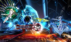 画像集#028のサムネイル/AC版「BLAZBLUE CHRONOPHANTASMA」,秋のバージョンアップで「セリカ=A=マーキュリー」と「Λ-No.11-(ラムダ)」が参戦