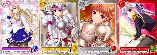 画像ギャラリー No.002のサムネイル画像 / 「メガミエンゲイジ！」，Ricottaの「ワルキューレロマンツェ」カードが登場