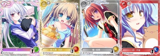 画像ギャラリー No.002のサムネイル画像 / 「メガミエンゲイジ！」Whirlpoolの「涼風のメルト」シリーズから限定カード登場