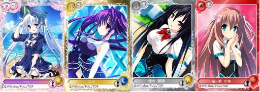 画像ギャラリー No.001のサムネイル画像 / 「メガミエンゲイジ」Willplusの「ココロ＠ファンクション！シリーズ」カードが登場