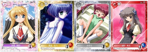 画像ギャラリー No.003のサムネイル画像 / 「メガミエンゲイジ!」,「AIR」のキャラクター達が期間限定カードになって登場