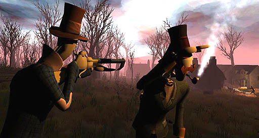 画像ギャラリー No.002のサムネイル画像 / 妙な雰囲気を持ったインディーズ系のホラーアドベンチャー,「Sir, You Are Being Hunted」の新情報が公開