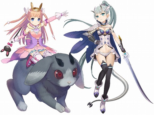 画像ギャラリー No.001のサムネイル画像 / 「ソラノヴァ」で「空に舞いし黒うさ騎士」のイメージキャラクターが公開