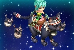 画像ギャラリー No.004のサムネイル画像 / 「ソラノヴァ」で「空に舞いし黒うさ騎士」のイメージキャラクターが公開