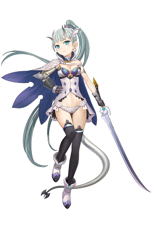 画像ギャラリー No.003のサムネイル画像 / 「ソラノヴァ」新規登録で白竜の化身「テール」が獲得できるキャンペーンが開催