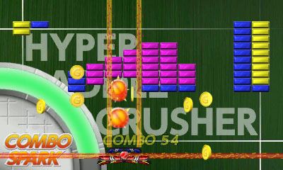 画像ギャラリー No.002のサムネイル画像 / 3DS向けDLソフト「ハイパーパドル ブロックラッシャー」が8月22日配信開始