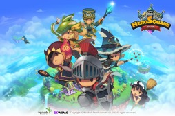 画像ギャラリー No.001のサムネイル画像 / WeMade Entertainmentの新作タイトル「HERO SQUARE 〜天空物語〜」の配信がKakaoTalkでスター&スキル紹介ムービー2種が公開に