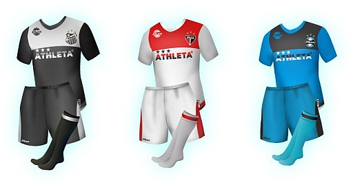 画像ギャラリー No.006のサムネイル画像 / 「バーコードフットボーラー」がアパレルブランド「ATHLETA」とタイアップ