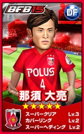 画像ギャラリー No.010のサムネイル画像 / 「BFB 2015」に浦和レッズガチャ第2弾が実装。新選手が5人追加に