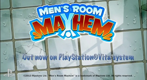 Men's Room Mayhem on PS Vita