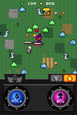 画像ギャラリー No.008のサムネイル画像 / 石化した魔女を守りながら勇者がひたすらがんばる! iOS向けディフェンスゲーム「魔女と勇者」を紹介する「(ほぼ)日刊スマホゲーム通信」第36回