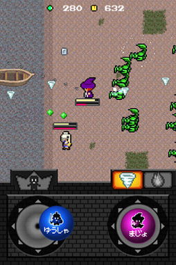 画像ギャラリー No.009のサムネイル画像 / 石化した魔女を守りながら勇者がひたすらがんばる! iOS向けディフェンスゲーム「魔女と勇者」を紹介する「(ほぼ)日刊スマホゲーム通信」第36回