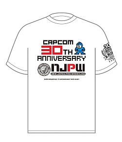 画像ギャラリー No.003のサムネイル画像 / カプコン,新日本プロレスとのコラボTシャツに30周年記念デザインが登場