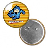 画像集#002のサムネイル/「ロックマン」,ドット絵デザインの缶バッジ全4種が3月下旬に発売