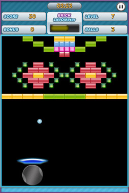 ���������꡼ No.011�Υ���ͥ������ / �֥��å������η�����!? iOS������Brick Breaker Ultimate HD�פ�Ҳ𤹤�֡ʤۤܡ��������ޥۥ������̿�����39��