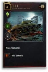 画像ギャラリー No.007のサムネイル画像 / あの人気戦車ゲームがオンラインカードゲーム化。「World of Tanks Generals」の正式サービスがPCブラウザ/iPadで本日開始