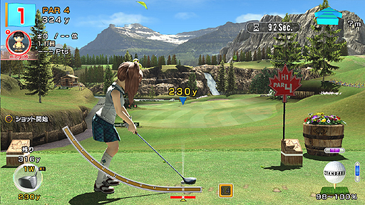 画像集#006のサムネイル/PS3版「みんなのGOLF 6」が11月22日発売。フルHD化や新モード実装などPS Vita版からの変更要素多数。もちろんPS Vitaとのクロスプレイに対応