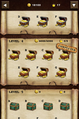 画像ギャラリー No.006のサムネイル画像 / 難解な謎が仕掛けられた宝箱を開けまくれ! iOS向けパズル「The 宝箱」を取り上げる「(ほぼ)日刊スマホゲーム通信」第46回