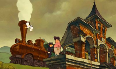 画像ギャラリー No.040のサムネイル画像 / 「レイトン教授と超文明Aの遺産」今度のナゾトキの舞台は世界中。レイトン教授達が訪れる5つの町を紹介