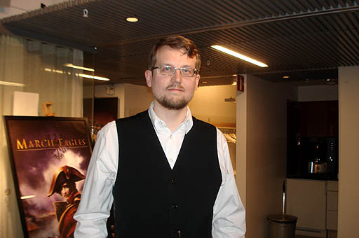 画像ギャラリー No.021のサムネイル画像 / Paradox Interactive本社旅行記。ファンミーティングに参加して,「March of the Eagles」「Crusader Kings II」などの開発者やCEOに,いろいろな話を聞いた