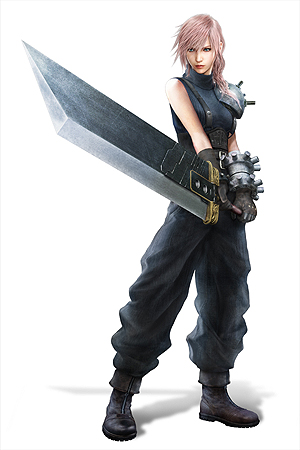 Lightning Returns Final Fantasy Xiii 最新情報 初回生産特典は Ffvii の主人公 クラウドの衣装をライトニング用にアレンジした ウェア