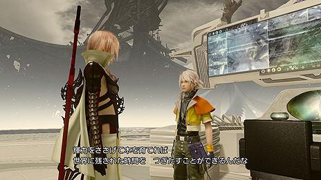 Lightning Returns Final Fantasy Xiii 最新情報 初回生産特典は Ffvii の主人公 クラウドの衣装をライトニング 用にアレンジした ウェア