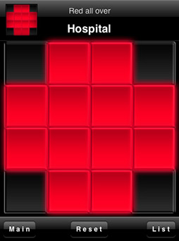 画像ギャラリー No.005のサムネイル画像 / すべてのパネルを赤に! スマートフォン向けパズルゲーム「赤一色にせよ!」を紹介する「(ほぼ)日刊スマホゲーム通信」第53回