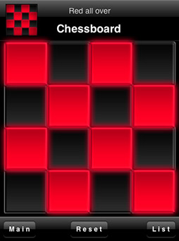 画像ギャラリー No.007のサムネイル画像 / すべてのパネルを赤に! スマートフォン向けパズルゲーム「赤一色にせよ!」を紹介する「(ほぼ)日刊スマホゲーム通信」第53回