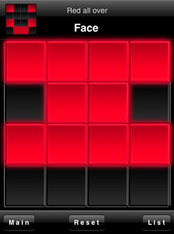 画像ギャラリー No.011のサムネイル画像 / すべてのパネルを赤に! スマートフォン向けパズルゲーム「赤一色にせよ!」を紹介する「(ほぼ)日刊スマホゲーム通信」第53回