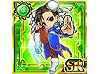 みんなと カプコン オールスターズ」，限定SRカード「春麗（チュンリー