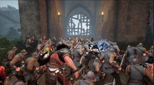 ���������꡼ No.005�Υ���ͥ������ / MMORPG�ֹ��������פ������ϡ��ץ쥤�䡼��ͷ���������̵�¤ι�����򸫤��롣�ץ쥪���ץ�ƥ��ȼ»ܤ��褬�����ץ쥤��ݡ��Ȥ��Ϥ����褦