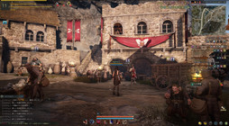 ���������꡼ No.014�Υ���ͥ������ / MMORPG�ֹ��������פ������ϡ��ץ쥤�䡼��ͷ���������̵�¤ι�����򸫤��롣�ץ쥪���ץ�ƥ��ȼ»ܤ��褬�����ץ쥤��ݡ��Ȥ��Ϥ����褦