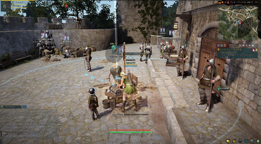 ���������꡼ No.023�Υ���ͥ������ / MMORPG�ֹ��������פ������ϡ��ץ쥤�䡼��ͷ���������̵�¤ι�����򸫤��롣�ץ쥪���ץ�ƥ��ȼ»ܤ��褬�����ץ쥤��ݡ��Ȥ��Ϥ����褦