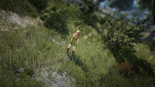 ���������꡼ No.039�Υ���ͥ������ / MMORPG�ֹ��������פ������ϡ��ץ쥤�䡼��ͷ���������̵�¤ι�����򸫤��롣�ץ쥪���ץ�ƥ��ȼ»ܤ��褬�����ץ쥤��ݡ��Ȥ��Ϥ����褦