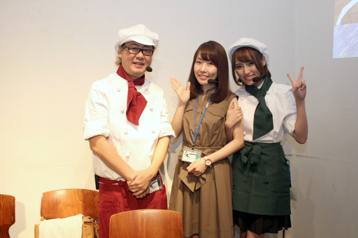 画像ギャラリー No.003のサムネイル画像 / 最新アップデート情報も公開された「『黒い砂漠』拠点接続キャラバン」東京会場をレポート。麥谷氏と榊原あやさんの料理勝負の行方は?