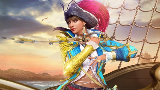 画像ギャラリー No.001のサムネイル画像 / 「黒い砂漠」に女海賊の新クラス“コルセア”が実装。サマーシーズンチャンネルも本日スタート