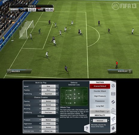 Wii U版 Fifa 13 ワールドクラス サッカー Wii U Gamepadを使用した ほかのコンシューマ機版とは異なる特徴的なゲーム システムを紹介