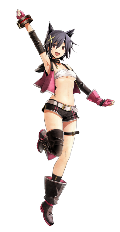 画像集 018 God Eater 2 新武器 ブーストハンマー の詳細と それを振るうゴッドイーター ナナ を公開 対アラガミ用人型兵器 神機兵 の情報も