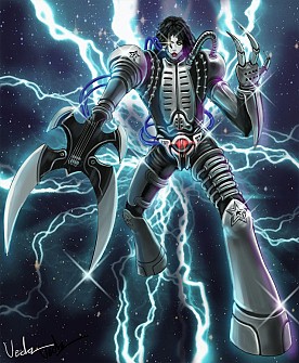 画像ギャラリー No.006のサムネイル画像 / 「デーモントライヴ Ver.2.0」にロックバンド「KISS」とのコラボデーモンが出現