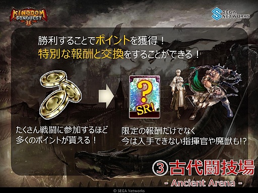 ꡼ No.013 | Kingdom Conquest II׽Υե饤󥤥٥Ȥš3rd SeasonפγפȸγŤȯɽ줿ͤݡ