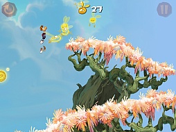 画像ギャラリー No.004のサムネイル画像 / App Storeスタッフも太鼓判の傑作。スマートフォン向けアクション「レイマン ジャングル ラン」を紹介する「(ほぼ)日刊スマホゲーム通信」第176回