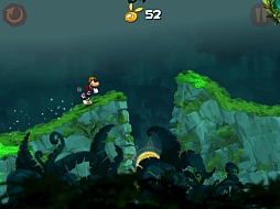 画像ギャラリー No.009のサムネイル画像 / App Storeスタッフも太鼓判の傑作。スマートフォン向けアクション「レイマン ジャングル ラン」を紹介する「(ほぼ)日刊スマホゲーム通信」第176回