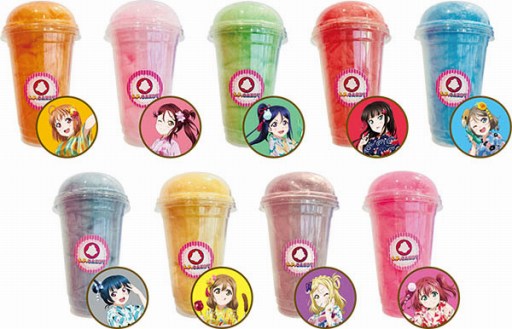 画像ギャラリー No.002のサムネイル画像 / セガ,「ラブライブ!サンシャイン!!コラボわたあめ」を8月9日よりC.P.Candy Akihabaraで販売