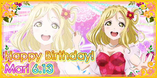 画像ギャラリー No.001のサムネイル画像 / 「スクフェス」,小原鞠莉誕生日記念キャンペーンが開催決定