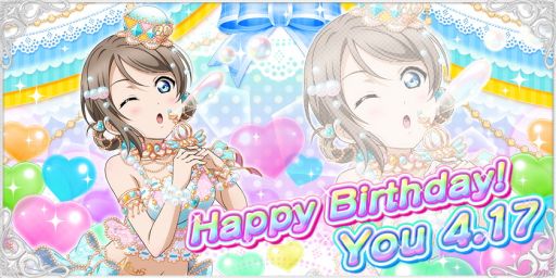 画像ギャラリー No.001のサムネイル画像 / 「ラブライブ!スクールアイドルフェスティバル」で渡辺 曜の誕生日を記念したキャンペーンが開催