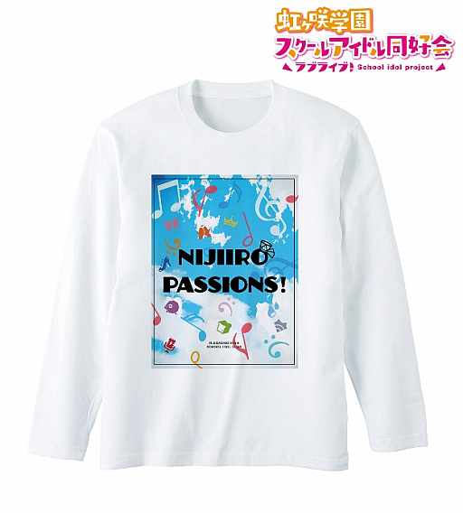 画像ギャラリー No.002のサムネイル画像 / 「ラブライブ!虹ヶ咲学園スクールアイドル同好会」のロングTシャツ,受注を開始