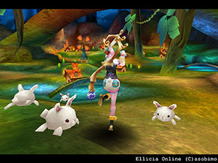 画像集#002のサムネイル/「エリシアオンライン」,連続イベント第3弾「春爛漫イースターイベント」が開催