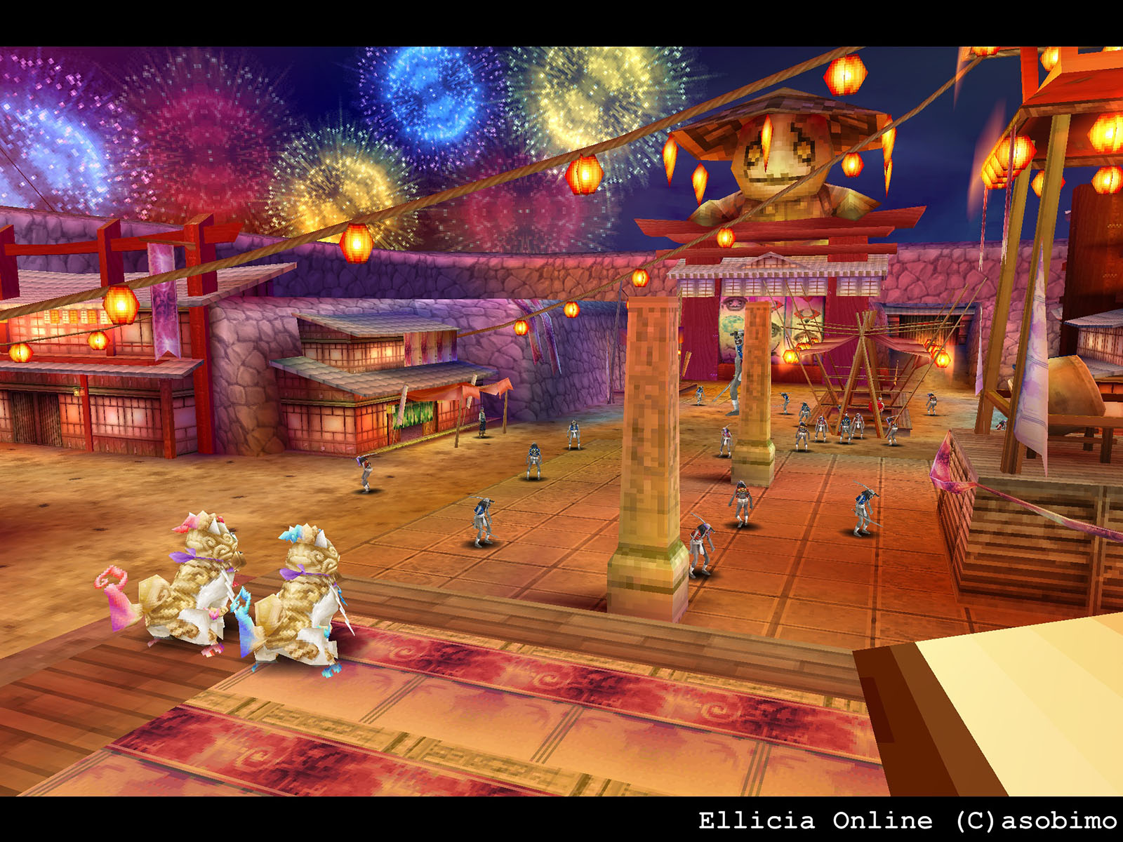 画像集 002 エリシアオンライン さまざまなミニゲームを楽しめる夏祭りイベントが開始に 4gamer Net