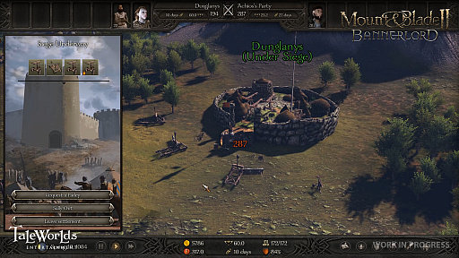 画像集 No.002のサムネイル画像 / ［gamescom］「Mount & Blade II: Bannerlord」の最新デモが公開。防御側からの視点で攻城戦を描く